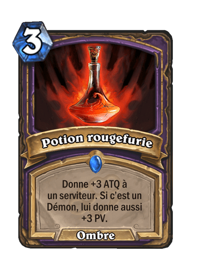 Potion rougefurie