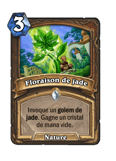 Floraison de jade