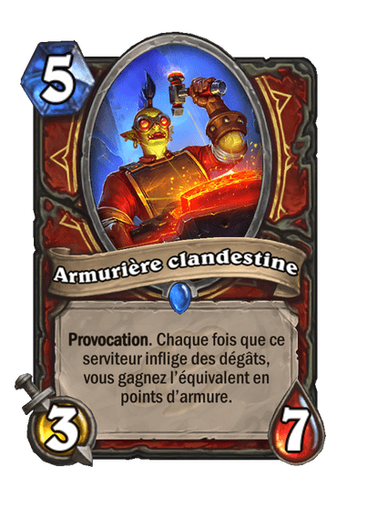 Armurière clandestine