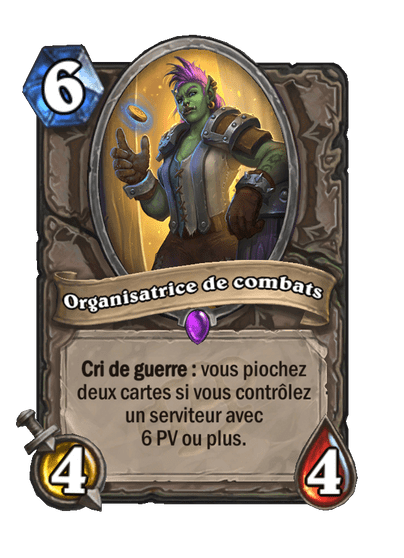 Organisatrice de combats