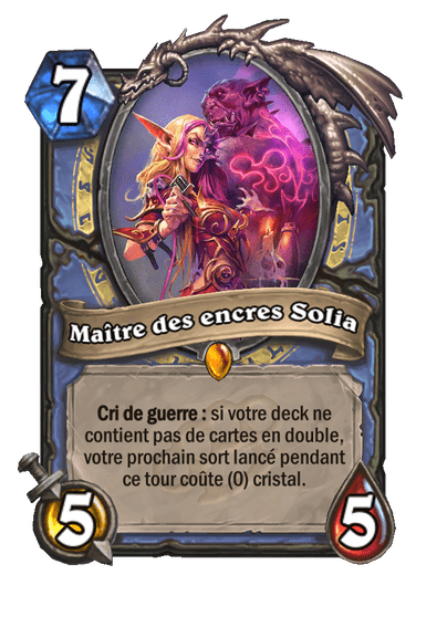 Maître des encres Solia