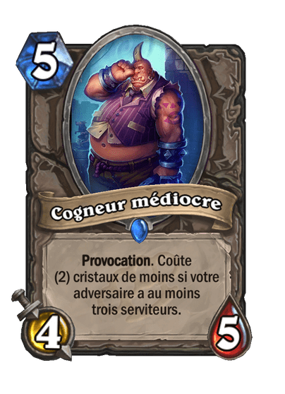 Cogneur médiocre