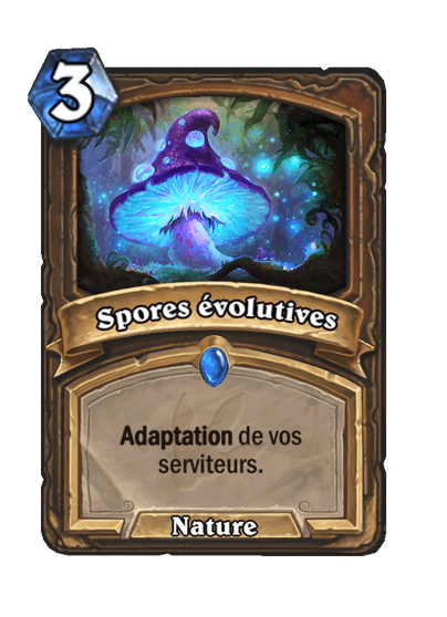 Spores évolutives