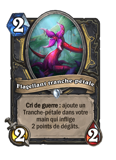 Flagellant tranche-pétale