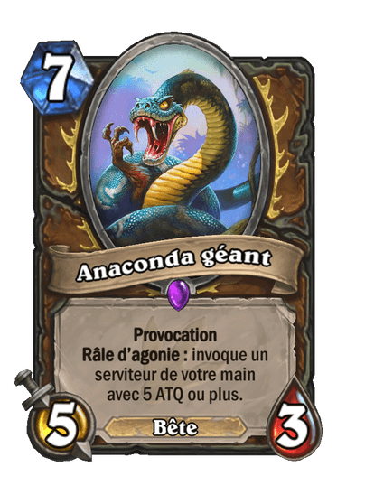 Anaconda géant