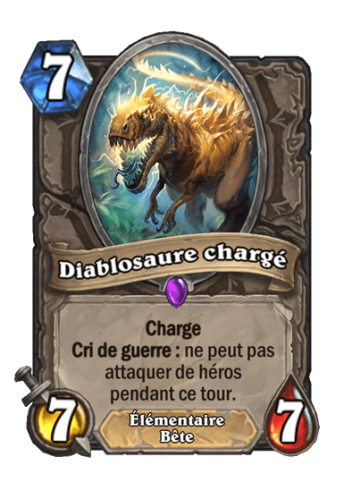Diablosaure chargé