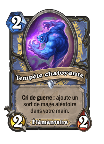 Tempête chatoyante