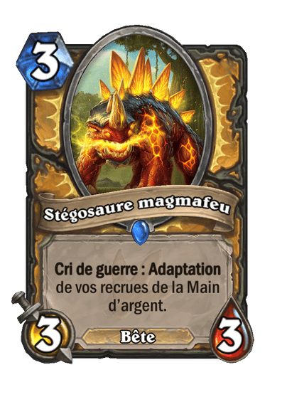 Stégosaure magmafeu