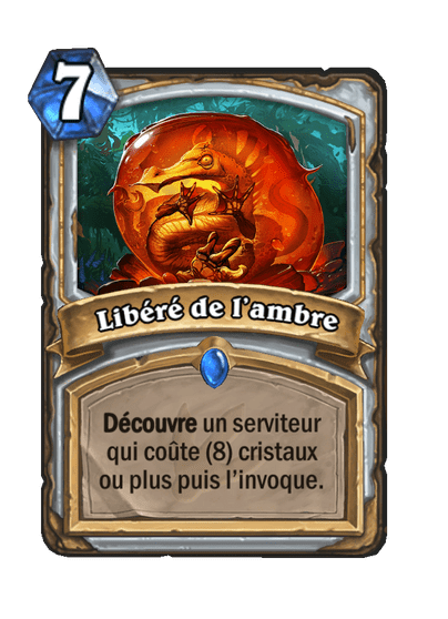 Libéré de l’ambre