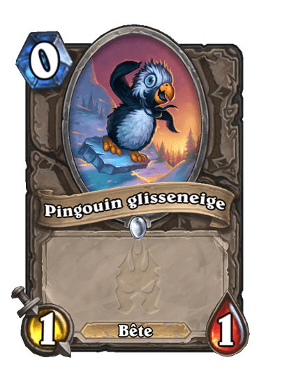 Pingouin glisseneige