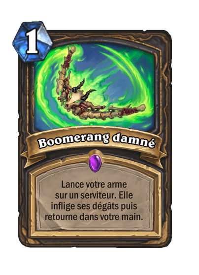 Boomerang damné