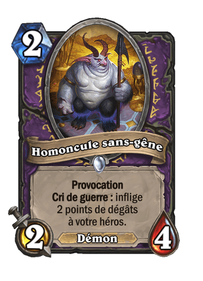 Homoncule sans-gêne