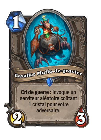 Cavalier Mufle-de-gravier