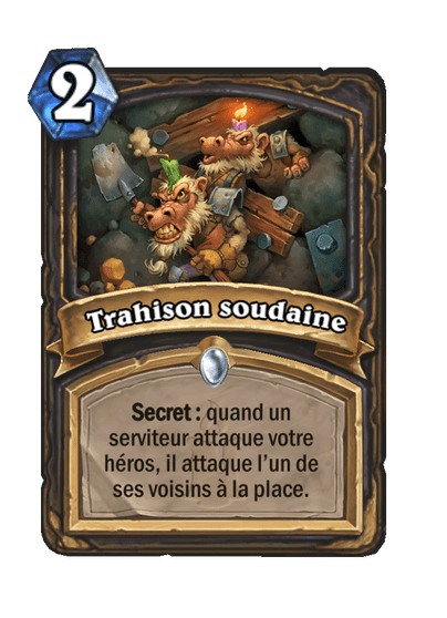 Trahison soudaine