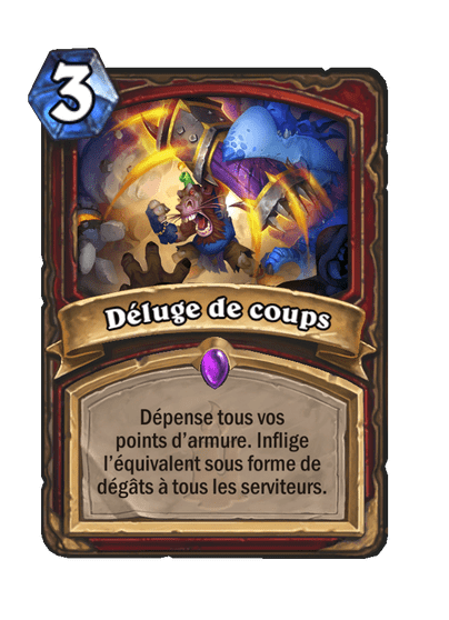 Déluge de coups