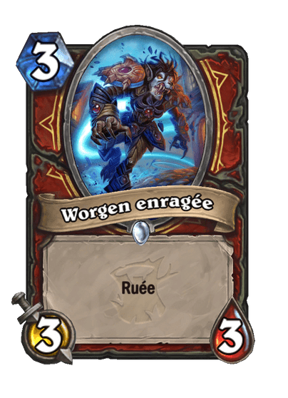 Worgen enragée