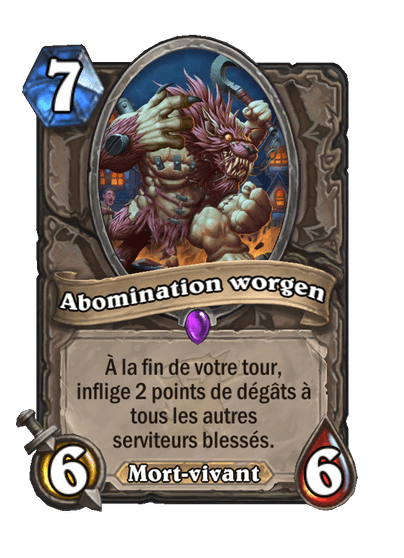Abomination worgen