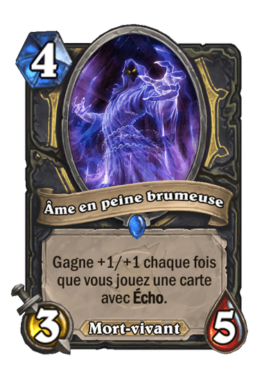 Âme en peine brumeuse