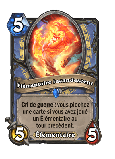 Élémentaire incandescent