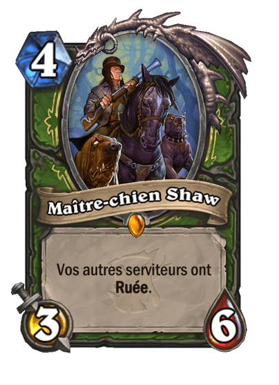 Maître-chien Shaw