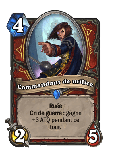 Commandant de milice