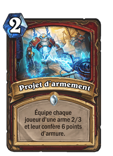 Projet d’armement