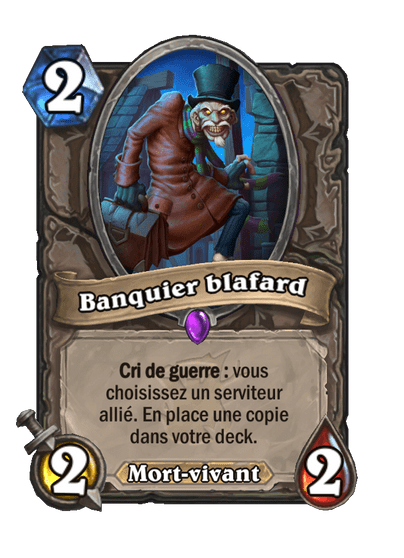 Banquier blafard