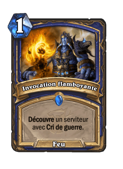 Invocation flamboyante