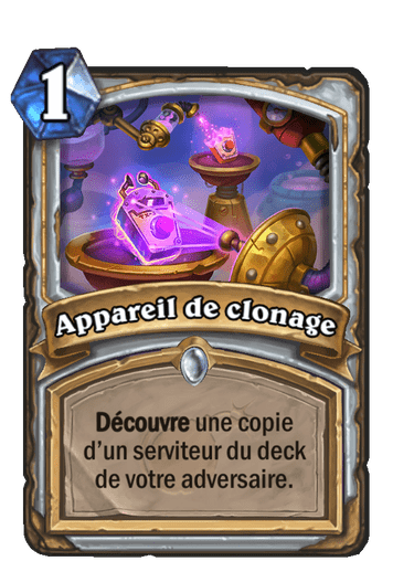 Appareil de clonage