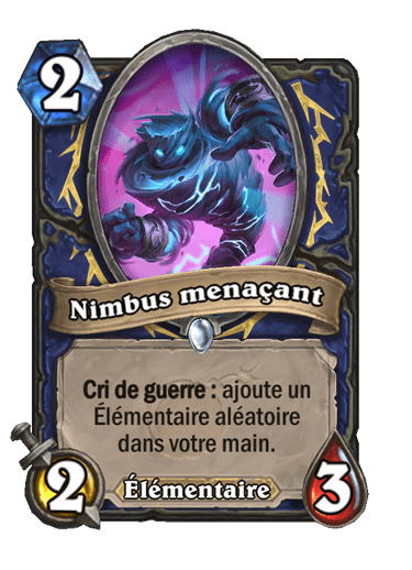 Nimbus menaçant