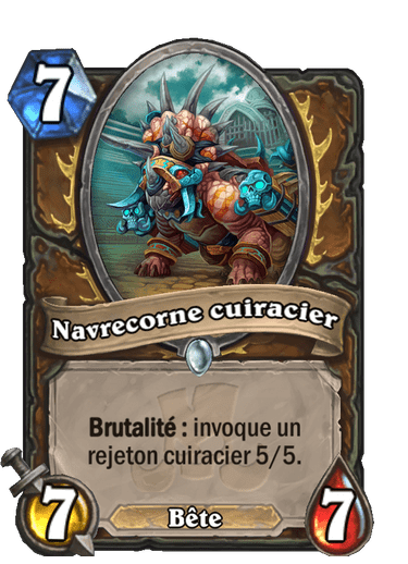 Navrecorne cuiracier