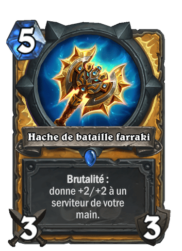 Hache de bataille farraki