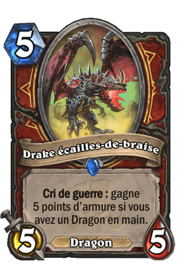 Drake écailles-de-braise