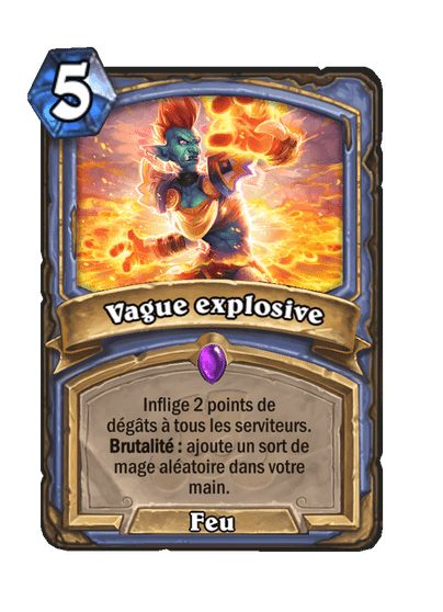 Vague explosive