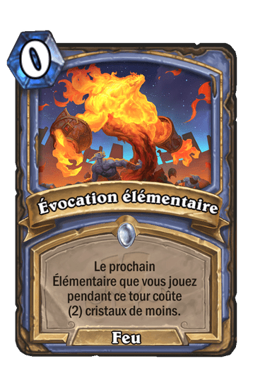 Évocation élémentaire