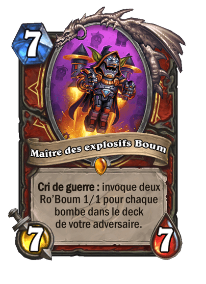 Maître des explosifs Boum