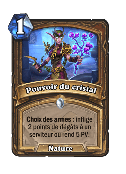 Pouvoir du cristal