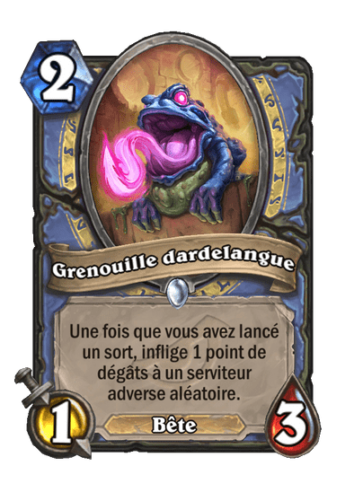 Grenouille dardelangue