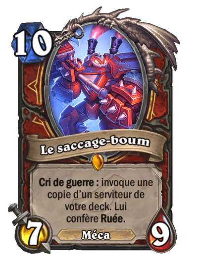 Le saccage-boum