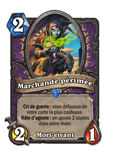 Marchande périmée