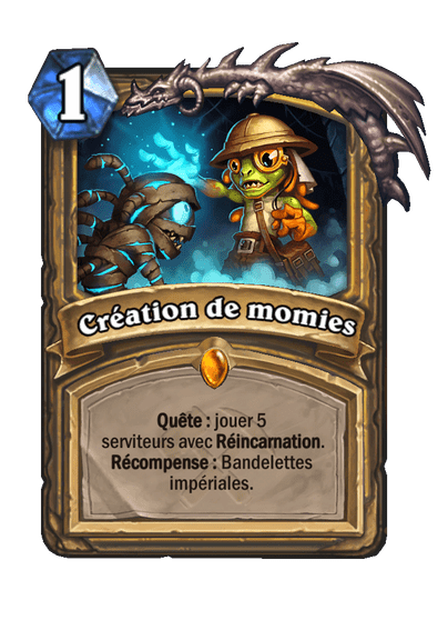 Création de momies