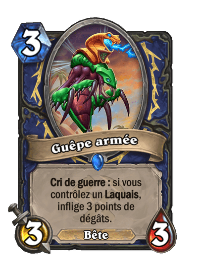 Guêpe armée