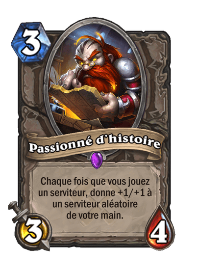 Passionné d’histoire