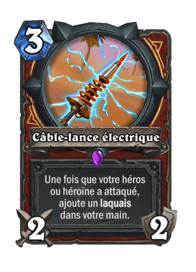 Câble-lance électrique