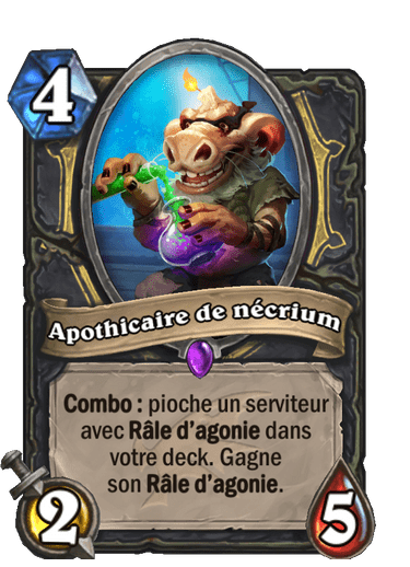 Apothicaire de nécrium