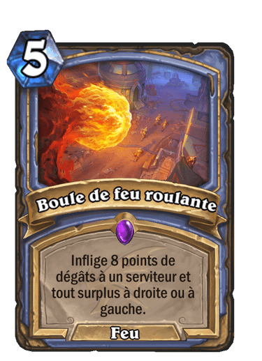 Boule de feu roulante