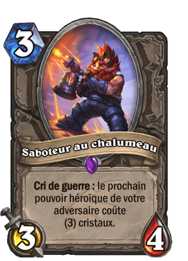 Saboteur au chalumeau