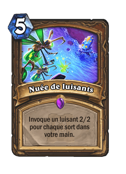 Nuée de luisants