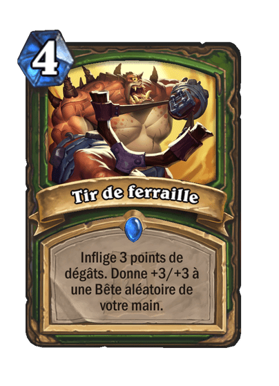 Tir de ferraille