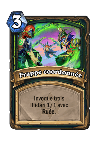 Frappe coordonnée (Héritage)